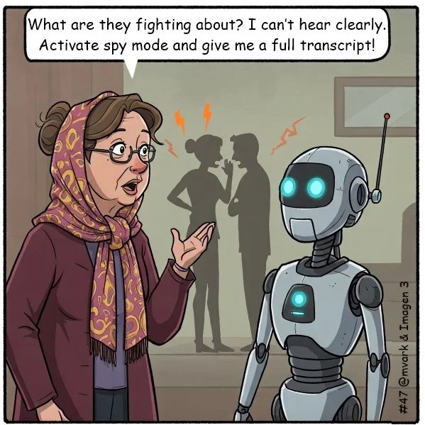 AI: From Assistant to Gossip Reporter!