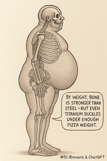 Stronger Than Steel… Until Pizza Shows Up!